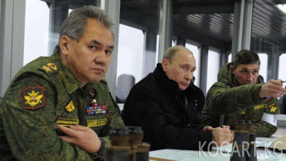 Орусия аскерлердин согуштук даярдыктарын күтүүсүз текшерерин...