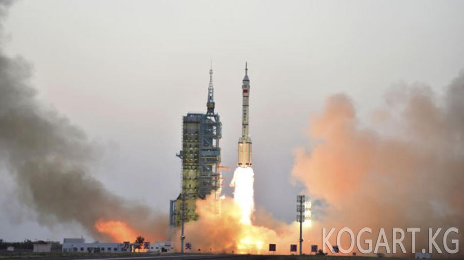 Кытай космонавттарын космоско ийгиликтүү учурду