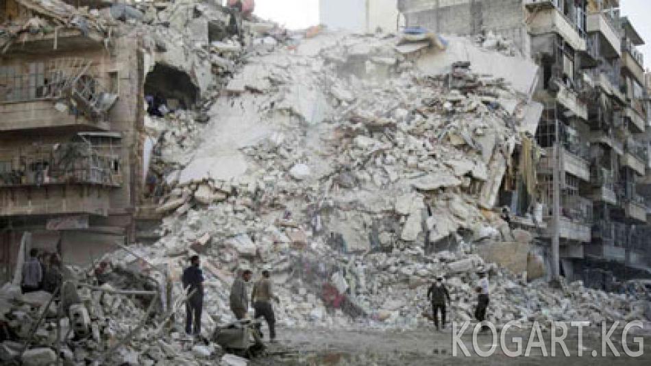 Орусия Алеппого сокку урууну токтотконун билдирди