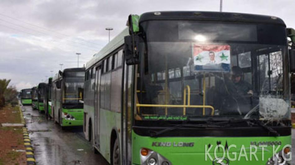 Сирияда эвакуация учурунда бир нече автобус жардырууга туш болду