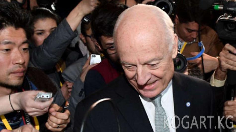 БУУнун чабарманы Астанадагы Сирия сүйлөшүүлөрүнө келбейт