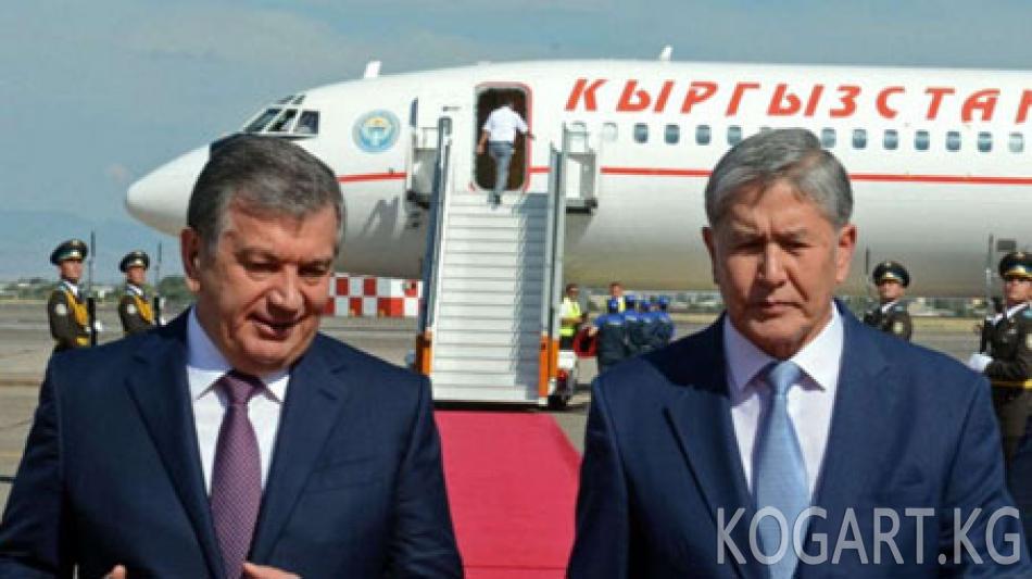 Алмазбек Атамбаевдин Өзбекстанга сапарына даярдык көрүлүүдө