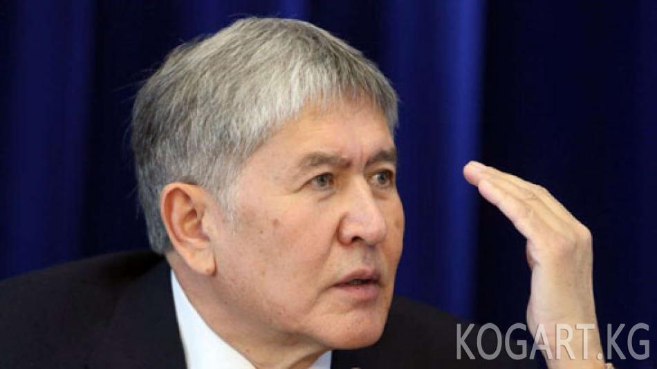 Атамбаев Орусияга кыргыз-тажик чек арасын бекемдөөнү сунуштады