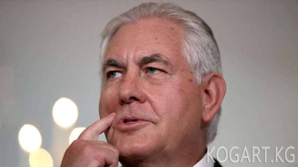 Тиллерсон жума соңунда Лавров менен жолугууну пландоодо