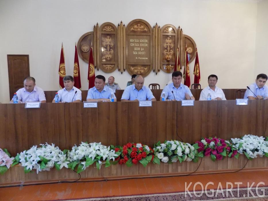 Жалал-Абад облусунун район-шаарларында коррупцияга каршы күрөшүүнүн...