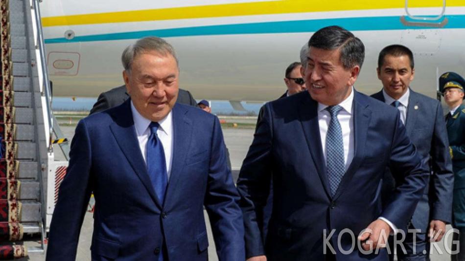 Назарбаев менен Путин Жээнбековду шайлоодогу жеңиши менен куттуктады