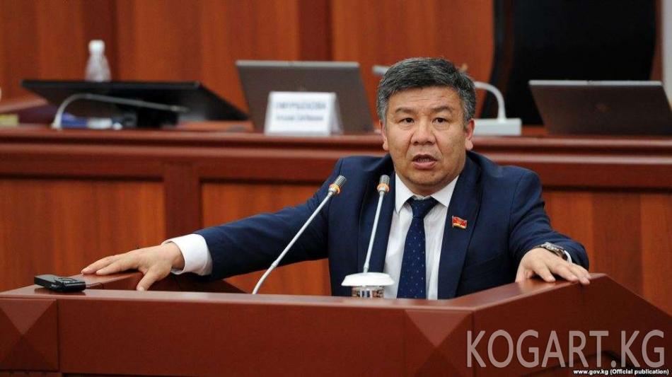 Шыкмаматов: энергомафия өкүлдөрү ЖЭБди модернизациялоодо 100 млн долларды