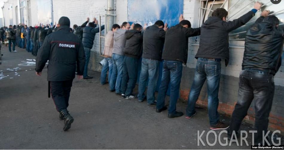 Орусия полициясына мигранттарды өлкөдөн чыгаруу чечимин кабыл алуу укугу...
