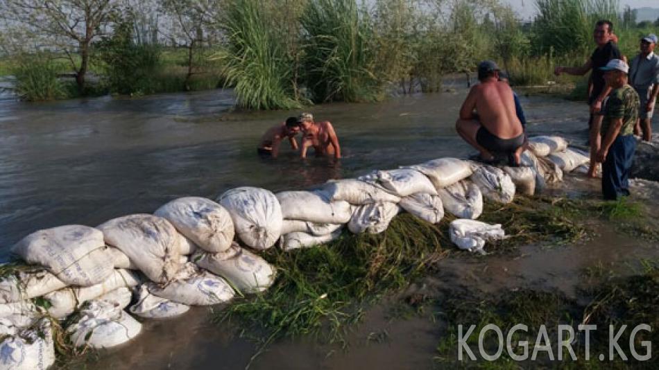 Жалал-Абад шаарынын өрткө каршы кызматы Сузак районуна жардам беришти